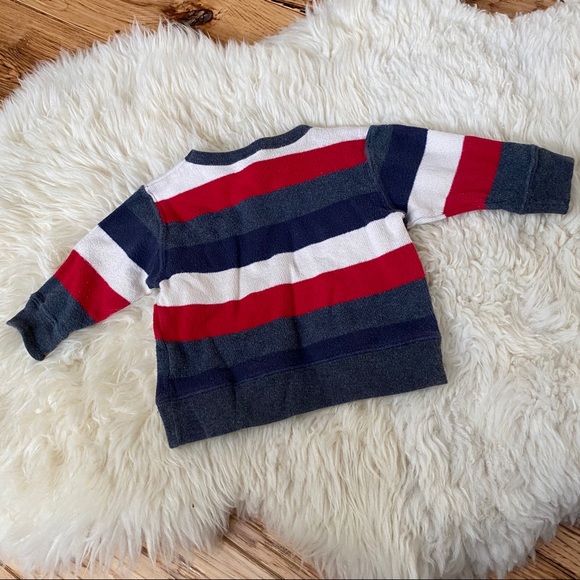 GAP Striped Knit Sweater 12-18 months - Picture 2 of 4